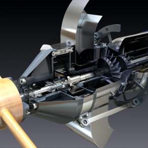 现代发动机3D模型下载